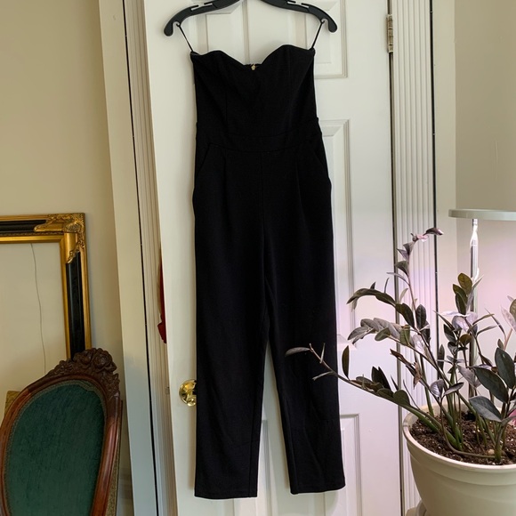 Strapless Dressy Jumpsuit - Picture 1 of 5